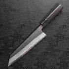 Kiritsuke Blue steel #2 Kurouchi Damascus Chokin Dragon Buffalo Ebony Handle 210mm-Blue steel #2-Kurouchi-Japanese Handle-[Musashi]-[Japanese-Kitchen-Knives]