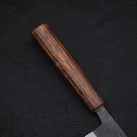 Kiritsuke Blue steel #2 Kurouchi Sumi Urushi Handle 210m-Blue steel #2-Kurouchi-Japanese Handle-[Musashi]-[Japanese-Kitchen-Knives]