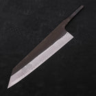 Kiritsuke Blue steel #2 Stainless Clad Kurouchi Damascus 210mm-[Musashi]-[Japanese-Kitchen-Knives]