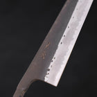 Kiritsuke Blue steel #2 Stainless Clad Kurouchi Damascus 210mm-[Musashi]-[Japanese-Kitchen-Knives]