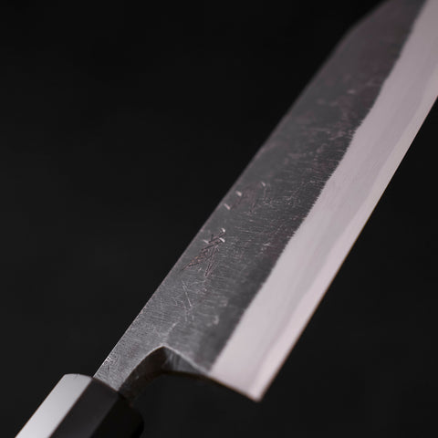 Kiritsuke Deba Blue steel #2 Kurouchi Buffalo Wenge Handle 165mm-Blue steel #2-Kurouchi-Japanese Handle-[Musashi]-[Japanese-Kitchen-Knives]