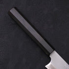 Kiritsuke Gyuto HAP-40 High Speed Tool Steel Buffalo Ebony Handle 200mm-Polished-HAP-40-Japanese Handle-[Musashi]-[Japanese-Kitchen-Knives]