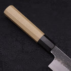 Kiritsuke Gyuto White steel #2 Kurouchi Buffalo Magnolia Handle 240mm-White steel #2-Kurouchi-Japanese Handle-[Musashi]-[Japanese-Kitchen-Knives]