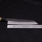 Kiritsuke Gyuto White steel #2 Kurouchi Buffalo Magnolia Handle 240mm-White steel #2-Kurouchi-Japanese Handle-[Musashi]-[Japanese-Kitchen-Knives]