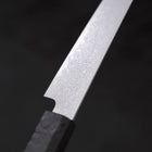 Kiritsuke Petty VG-10 Damascus Black Ishime Handle 150mm-Damascus-VG-10-Japanese Handle-[Musashi]-[Japanese-Kitchen-Knives]