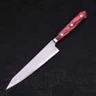 Kiritsuke Petty VG-10 Damascus Red Handle 150mm-VG-10-Damascus-Western Handle-[Musashi]-[Japanese-Kitchen-Knives]