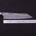 Kiritsuke SG-2 Damascus Turquoise Blue Handle 240mm-SG-2-Tsuchime-Western Handle-[Musashi]-[Japanese-Kitchen-Knives]