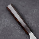 Kiritsuke SKD11 Nashiji Ebony Handle 240mm-SKD11-Nashiji-Japanese Handle-[Musashi]-[Japanese-Kitchen-Knives]