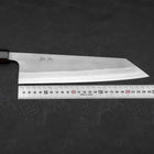 Kiritsuke SKD11 Nashiji Ebony Handle 240mm-SKD11-Nashiji-Japanese Handle-[Musashi]-[Japanese-Kitchen-Knives]