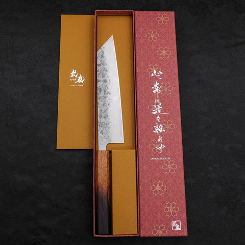 Kiritsuke SLD Nashiji Washi Yaki Urushi Handle 210mm-SLD-Nashiji Washi-Japanese Handle-[Musashi]-[Japanese-Kitchen-Knives]