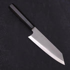 Kiritsuke Santoku HAP-40 High Speed Tool Steel Buffalo Ebony Handle 170mm-Polished-HAP-40-Japanese Handle-[Musashi]-[Japanese-Kitchen-Knives]