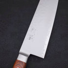 Kiritsuke Santoku VG-5 Stainless Tsuchime Western Handle 190mm-VG-5-Tsuchime-Western Handle-[Musashi]-[Japanese-Kitchen-Knives]