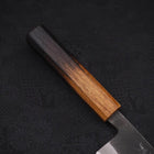 Kiritsuke Santoku White steel #2 Kurouchi Yaki Urushi Handle 170mm-White steel #2-Kurouchi-Japanese Handle-[Musashi]-[Japanese-Kitchen-Knives]