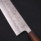 Kiritsuke Silver Steel #3 Nashiji Sumi Urushi Handle 240mm-Silver steel #3-Nashiji-Japanese Handle-[Musashi]-[Japanese-Kitchen-Knives]