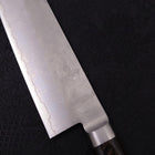 Kiritsuke Silver Steel #3 Nashiji Western Handle 210mm-Silver steel #3-Nashiji-Western Handle-[Musashi]-[Japanese-Kitchen-Knives]