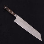 Kiritsuke Silver Steel #3 Nashiji Western Handle 210mm-Silver steel #3-Nashiji-Western Handle-[Musashi]-[Japanese-Kitchen-Knives]