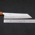 Kiritsuke Silver Steel #3 Polished Yaki Urushi Handle 210mm-Silver steel #3-Polished-Japanese Handle-[Musashi]-[Japanese-Kitchen-Knives]