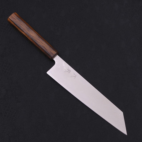 Kiritsuke VG-10 Damascus Sumi Urushi Handle 210mm-VG-10-Damascus-Japanese Handle-[Musashi]-[Japanese-Kitchen-Knives]