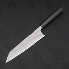 Kiritsuke White Steel #2 Nashiji Ebony Handle 210mm-White steel #2-Nashiji-Japanese Handle-[Musashi]-[Japanese-Kitchen-Knives]