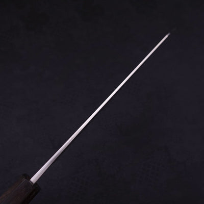 Kiritsuke White Steel #2 Nashiji Ebony Handle 210mm-White steel #2-Nashiji-Japanese Handle-[Musashi]-[Japanese-Kitchen-Knives]