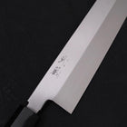 Kiritsuke White steel #2 Honyaki Buffalo Ebony Handle 240mm-White steel #2-Japanese Handle-[Musashi]-[Japanese-Kitchen-Knives]