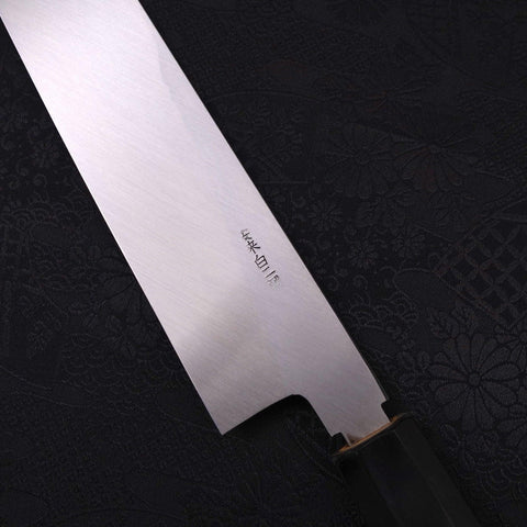 Kiritsuke White steel #2 Kasumi Buffalo Magnolia Handle 240mm-White steel #2-Kasumi-Japanese Handle-[Musashi]-[Japanese-Kitchen-Knives]