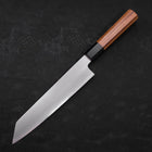 Kiritsuke White steel #2 Kasumi Buffalo Teak Handle 210mm-White steel #2-Kasumi-Japanese Handle-[Musashi]-[Japanese-Kitchen-Knives]