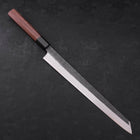 Kiritsuke Yanagiba Blue steel #2 Kurouchi Buffalo Wenge Handle 300mm-Blue steel #2-Kurouchi-Japanese Handle-[Musashi]-[Japanese-Kitchen-Knives]