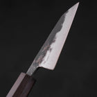 Kobunka Blue steel #2 Kurouchi Ebony Handle 80mm-Blue steel #2-Kurouchi-Japanese Handle-[Musashi]-[Japanese-Kitchen-Knives]