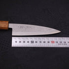 Koyanagi Silver Steel #3 Tsuchime Yaki Urushi Handle 120mm-Silver steel #3-Tsuchime-Japanese Handle-[Musashi]-[Japanese-Kitchen-Knives]