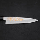 Koyanagi Silver steel #3 Kasumi Chokin Sakura Buffalo Ebony Handle 140mm-Silver steel #3-Kasumi-Japanese Handle-[Musashi]-[Japanese-Kitchen-Knives]