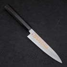 Koyanagi Silver steel #3 Kasumi Chokin Sakura Buffalo Ebony Handle 140mm-Silver steel #3-Kasumi-Japanese Handle-[Musashi]-[Japanese-Kitchen-Knives]