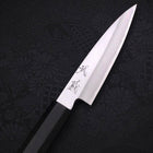 Koyanagi White steel #2 Kasumi Buffalo Ebony Handle 120mm-White steel #2-Kasumi-Japanese Handle-[Musashi]-[Japanese-Kitchen-Knives]