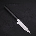 Koyanagi White steel #2 Kasumi Buffalo Ebony Handle 120mm-White steel #2-Kasumi-Japanese Handle-[Musashi]-[Japanese-Kitchen-Knives]