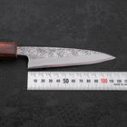 Koyanagi White steel #2 Nashiji Sumi Urushi Handle 120mm-White steel #2-Nashiji-Japanese Handle-[Musashi]-[Japanese-Kitchen-Knives]