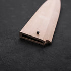 Magnolia Saya Sheath for Deba with Pin 210mm-[Musashi]-[Japanese-Kitchen-Knives]