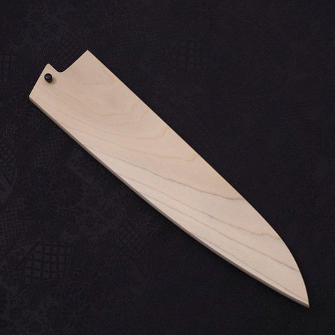 Magnolia Saya Sheath for Gyuto with Pin 210mm-[Musashi]-[Japanese-Kitchen-Knives]