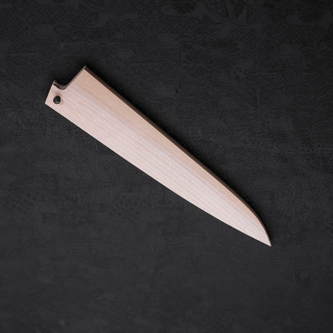 Magnolia Saya Sheath for Sujihiki with Pin 210mm-[Musashi]-[Japanese-Kitchen-Knives]