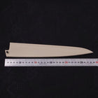 Magnolia Saya Sheath for Sujihiki with Pin 240mm-[Musashi]-[Japanese-Kitchen-Knives]