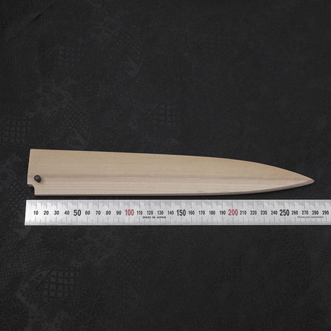 Magnolia Saya Sheath for Yanagiba with Pin 240mm-[Musashi]-[Japanese-Kitchen-Knives]