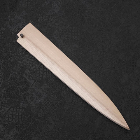 Magnolia Saya Sheath for Yanagiba with Pin 240mm-[Musashi]-[Japanese-Kitchen-Knives]