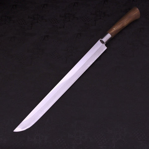 Maguro Silver Steel #3 Enju Handle 345mm-Silver Steel #3-Japanese Handle-[Musashi]-[Japanese-Kitchen-Knives]