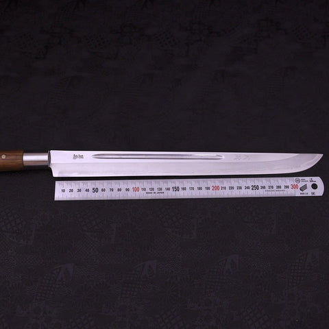 Maguro Silver Steel #3 Enju Handle 345mm-Silver Steel #3-Japanese Handle-[Musashi]-[Japanese-Kitchen-Knives]