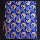 Musashi Japanese Style Kitchen Knife Roll Blue Cranes 4 Pockets Handmade-[Musashi]-[Japanese-Kitchen-Knives]