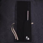 Musashi Japanese Style Kitchen Knife Roll Flower Black 1 Pocket Handmade-[Musashi]-[Japanese-Kitchen-Knives]