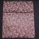 Musashi Japanese Style Kitchen Knife Roll Purple Sakura 4 Pockets Handmade-[Musashi]-[Japanese-Kitchen-Knives]