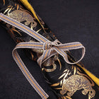 Musashi Japanese Style Kitchen Knife Roll Tiger 4 Pockets Handmade-[Musashi]-[Japanese-Kitchen-Knives]