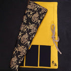 Musashi Japanese Style Kitchen Knife Roll Tiger 4 Pockets Handmade-[Musashi]-[Japanese-Kitchen-Knives]