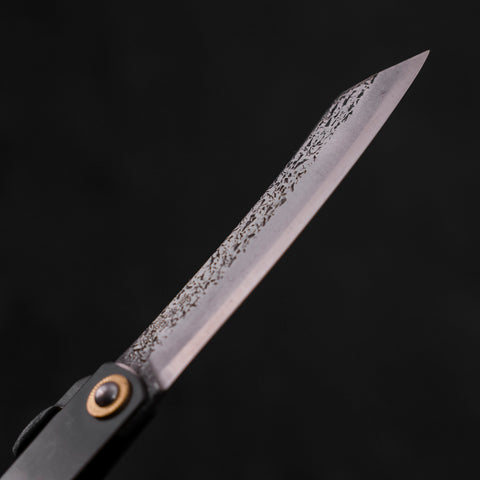 Higonokami Aogami 120mm Black Tsuchime