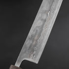 Nakiri AUS-10 Polished Nashiji Damascus Yaki Urushi Handle 165mm-AUS-10-Damascus-Japanese Handle-[Musashi]-[Japanese-Kitchen-Knives]